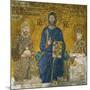 Christ Flanked by Emperor Constantine IX (1042-1054) and His Wife the Empress Zoe-null-Mounted Giclee Print