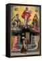 Christ Forgiving St. Francis in a Vision-Federico Barocci-Framed Stretched Canvas