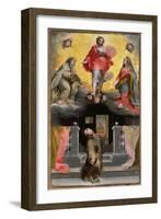 Christ Forgiving St. Francis in a Vision-Federico Barocci-Framed Giclee Print