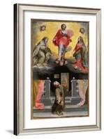 Christ Forgiving St. Francis in a Vision-Federico Barocci-Framed Giclee Print