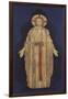 Christ - from a Group of Seven Plaster Bas-Reliefs, for the Park Church, Glasgow-Robert Anning Bell-Framed Giclee Print