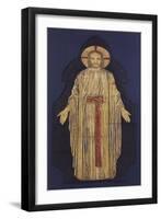 Christ - from a Group of Seven Plaster Bas-Reliefs, for the Park Church, Glasgow-Robert Anning Bell-Framed Giclee Print