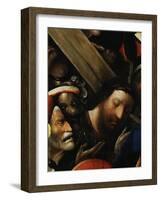 Christ, from Christ Carrying the Cross, C. 1490 (Detail)-Hieronymus Bosch-Framed Giclee Print