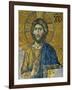 Christ, from the Deesis in the North Gallery, Byzantine Mosaic, 12th Century-null-Framed Giclee Print