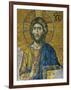 Christ, from the Deesis in the North Gallery, Byzantine Mosaic, 12th Century-null-Framed Giclee Print