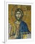 Christ, from the Deesis in the North Gallery, Byzantine Mosaic, 12th Century-null-Framed Giclee Print