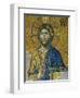 Christ, from the Deesis in the North Gallery, Byzantine Mosaic, 12th Century-null-Framed Giclee Print