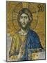Christ, from the Deesis in the North Gallery, Byzantine Mosaic, 12th Century-null-Mounted Giclee Print