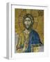 Christ, from the Deesis in the North Gallery, Byzantine Mosaic, 12th Century-null-Framed Premium Giclee Print