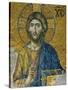 Christ, from the Deesis in the North Gallery, Byzantine Mosaic, 12th Century-null-Stretched Canvas