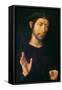 Christ Giving His Blessing or Ecce Homo-Hans Memling-Framed Stretched Canvas