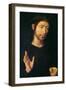 Christ Giving His Blessing or Ecce Homo-Hans Memling-Framed Giclee Print