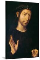 Christ Giving His Blessing or Ecce Homo-Hans Memling-Mounted Giclee Print