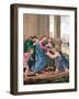 Christ Giving Sight to the Man Born Blind, Mid 19th Century-null-Framed Giclee Print