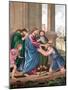 Christ Giving Sight to the Man Born Blind, Mid 19th Century-null-Mounted Giclee Print