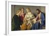 Christ Giving the Keys to Saint Peter-null-Framed Giclee Print