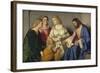 Christ Giving the Keys to Saint Peter-null-Framed Giclee Print