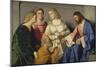 Christ Giving the Keys to Saint Peter-null-Mounted Premium Giclee Print