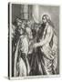 Christ Giving the Keys to St Peter-Peter Paul Rubens-Stretched Canvas