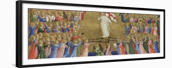 Christ Glorified in the Court of Heaven (Panel from Fiesole San Domenico Altarpiec), C. 1423-1424-Fra Angelico-Framed Giclee Print