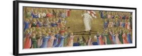 Christ Glorified in the Court of Heaven (Panel from Fiesole San Domenico Altarpiec), C. 1423-1424-Fra Angelico-Framed Giclee Print