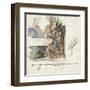 Christ Having Dinner at Emmaus-Marco Marziale-Framed Art Print