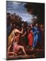 Christ Healing the Blind, 1682-Nicolas Colombel-Mounted Giclee Print