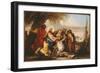 Christ Healing the Blind Man-Giovanni Domenico Tiepolo-Framed Giclee Print