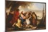 Christ Healing the Blind Man-Giovanni Domenico Tiepolo-Mounted Giclee Print