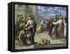 Christ Healing the Blind-El Greco-Framed Stretched Canvas