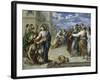 Christ Healing the Blind-El Greco-Framed Giclee Print