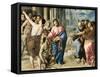 Christ Healing the Blind-El Greco-Framed Stretched Canvas