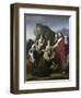 Christ Healing the Blind-Martinus Rorbye-Framed Giclee Print