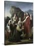Christ Healing the Blind-Martinus Rorbye-Stretched Canvas