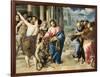 Christ Healing the Blind-El Greco-Framed Art Print