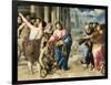 Christ Healing the Blind-El Greco-Framed Art Print