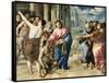 Christ Healing the Blind-El Greco-Framed Stretched Canvas