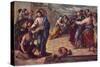 Christ Healing the Blind-El Greco-Stretched Canvas