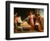 Christ Healing the Mother of Simon Peter-John Bridges-Framed Premium Giclee Print