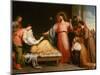 Christ Healing the Mother of Simon Peter-John Bridges-Mounted Giclee Print