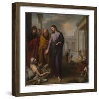 Christ Healing the Paralytic at the Pool of Bethesda, 1667-1670-Bartolomé Estebàn Murillo-Framed Giclee Print