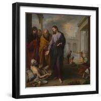 Christ Healing the Paralytic at the Pool of Bethesda, 1667-1670-Bartolomé Estebàn Murillo-Framed Giclee Print