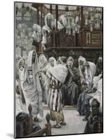 Christ Healing the Withered Hand-James Tissot-Mounted Giclee Print