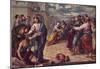 Christ Heals the Blind Manby Greco Art Print Poster-null-Mounted Poster