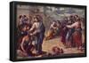 Christ Heals the Blind Manby Greco Art Print Poster-null-Framed Poster