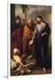 Christ Heals the Paralytic-Bartolome Esteban Murillo-Framed Art Print