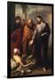 Christ Heals the Paralytic-Bartolome Esteban Murillo-Framed Art Print