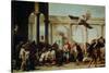 Christ Heals the Paralytic-Giovanni Battista Tiepolo-Stretched Canvas