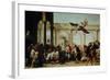 Christ Heals the Paralytic-Giovanni Battista Tiepolo-Framed Giclee Print