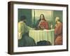 Christ in Emmaus, 1965-null-Framed Giclee Print